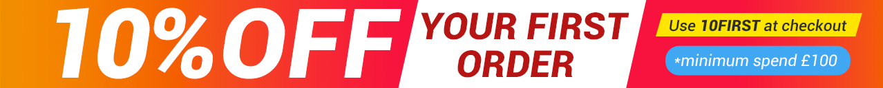10% Off All Orders Over £200